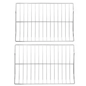 DG75-01001C Range Oven Rack for Samsung Range/Stove/Oven, Oven/Microwave Combo Parts - Samsung Stainless Steel Oven Rack Replaces NX60A6511SS NE63A6511SS DG75-01001A (Pack of 2) DG75-01001C Range Oven Rack for Samsung Range/Stove/Oven, Oven/Microwave Combo Parts - Samsung Stainless Steel Oven Rack Replaces NX60A6511SS NE63A6511SS DG75-01001A (Pack of 2)
