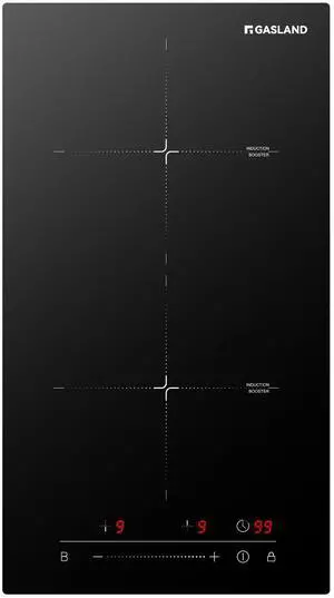 12 Inch Built-in Induction Cooktop, 2 Burner with Boost, 220V | ETL Certified, 3500W Fast Heating, 9 Power Levels, Slide Touch Control, Timer & Child Lock, Ideal for Small Kitchens 12 Inch Built-in Induction Cooktop, 2 Burner with Boost, 220V | ETL Certified, 3500W Fast Heating, 9 Power Levels, Slide Touch Control, Timer & Child Lock, Ideal for Small Kitchens