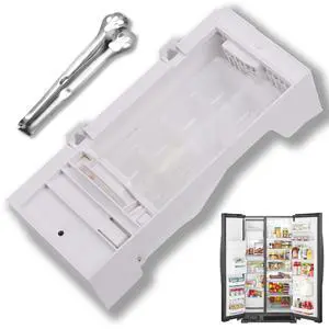 W11284458 W11088559 Refrigerator Ice Maker Assembly for Whirlpool | OEM Quality Part, Easy 15-Min Installation, Fixes No Ice, Hollow Cubes, Overflow, Replaces AP6809232 PS12584610 EAP12584610 W11284458 W11088559 Refrigerator Ice Maker Assembly for Whirlpool | OEM Quality Part, Easy 15-Min Installation, Fixes No Ice, Hollow Cubes, Overflow, Replaces AP6809232 PS12584610 EAP12584610
