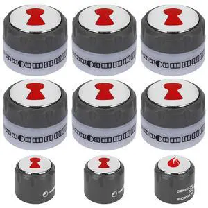 Grill Control Knobs Kit 67692 Replacement Weber Summit 660/670 Gril Knob | Gas Grill Knob With 6 Main Burner Knob, 1 IR Knob, 1 Smoke and 1 Grill Burner Control Knob - 9 Pack Grill Control Knobs Kit 67692 Replacement Weber Summit 660/670 Gril Knob | Gas Grill Knob With 6 Main Burner Knob, 1 IR Knob, 1 Smoke and 1 Grill Burner Control Knob - 9 Pack