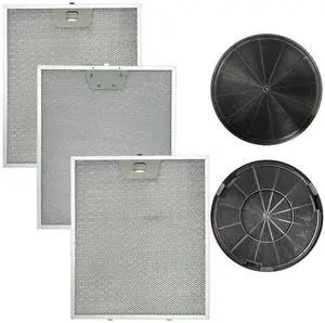 3 Pack WB02X24871 Range Vent Hood Grease Filter & 2 Pack JXCF72, WB02X24842 Charcoal Filter Compatible with GE Range Hoods JVW5361EJ1ES, JVW5361SJ1SS, JVW5361BJ1TS, JVW5361EJ2ES 3 Pack WB02X24871 Range Vent Hood Grease Filter & 2 Pack JXCF72, WB02X24842 Charcoal Filter Compatible with GE Range Hoods JVW5361EJ1ES, JVW5361SJ1SS, JVW5361BJ1TS, JVW5361EJ2ES