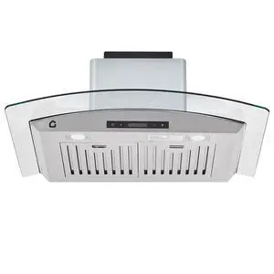 30" Wall Mount Range Hoods, Kitchen Vent Hood, Gesture/Touch/Remote Control, 3 Speed Settings, Stainless Steel With Ducted/Ductless Convertible, 450 CFM, 2 LED Lights, Easy Install 30" Wall Mount Range Hoods, Kitchen Vent Hood, Gesture/Touch/Remote Control, 3 Speed Settings, Stainless Steel With Ducted/Ductless Convertible, 450 CFM, 2 LED Lights, Easy Install