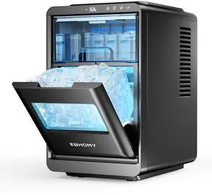 Crescent Ice Makers Countertop, 35Lbs/24H, 16Pcs in 12Mins, Auto Deep Cleaning, Timer, Portable Crescent Ice Maker Countertop with Crystal-Clear Ice Cubes for Home/Office/Party Crescent Ice Makers Countertop, 35Lbs/24H, 16Pcs in 12Mins, Auto Deep Cleaning, Timer, Portable Crescent Ice Maker Countertop with Crystal-Clear Ice Cubes for Home/Office/Party