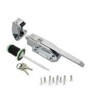 Walk in Cooler Door Handle,Freezer Door Handle, Freezer Door latches, Suitable for Freezer Door Locks, Oven Locks, Laboratory Door Locks, or Other Equipment (Base Height 3.5inch) Walk in Cooler Door Handle,Freezer Door Handle, Freezer Door latches, Suitable for Freezer Door Locks, Oven Locks, Laboratory Door Locks, or Other Equipment (Base Height 3.5inch)