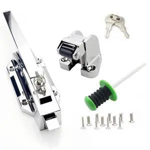 Walk in Cooler Door Handle,Freezer Door Handle, Freezer Door latches, Suitable for Freezer Door Locks, Oven Locks, Laboratory Door Locks, or Other Equipment (Base Height 1.8inch) Walk in Cooler Door Handle,Freezer Door Handle, Freezer Door latches, Suitable for Freezer Door Locks, Oven Locks, Laboratory Door Locks, or Other Equipment (Base Height 1.8inch)