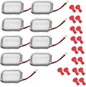 W11683242 Refrigerator LED Light Assembly Kit Fits for Whirlpool JennAir & KitchenAid W10559034 W10607479 W10623957 W11462342 W10637315 LED Light Module W11683242 Refrigerator LED Light Assembly Kit Fits for Whirlpool JennAir & KitchenAid W10559034 W10607479 W10623957 W11462342 W10637315 LED Light Module