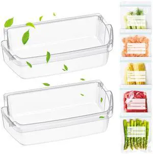 (2 PACK) UPGRADED W10803530 Door Shelf Replacement, Compatible with Whirlpool, Maytag Refrigerator Door Bin 5GT311FFEW00 WRT311FZDB00 WRT311FZDB01 WRT311FZDM00, Replace W10582649, PS11703474 Door Bin (2 PACK) UPGRADED W10803530 Door Shelf Replacement, Compatible with Whirlpool, Maytag Refrigerator Door Bin 5GT311FFEW00 WRT311FZDB00 WRT311FZDB01 WRT311FZDM00, Replace W10582649, PS11703474 Door Bin