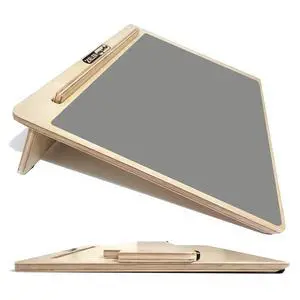 Ergonomic A3 Writing Slope with GRIP MAT for Better Writing Posture & Comfort Easywriter. Lacquered Wood with 20° Angle. Suitable for Children & Adults. Space Saving Design Ergonomic A3 Writing Slope with GRIP MAT for Better Writing Posture & Comfort Easywriter. Lacquered Wood with 20° Angle. Suitable for Children & Adults. Space Saving Design