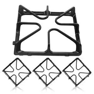 WB31K10034 Grate Replacement Parts for GE Burner Grate Stove Parts | Gas Stove Grates Replacement for GE Burner, General Electric Gas Range Parts Stove Surface Top Grate Cast Iron Rack, 4 Pack WB31K10034 Grate Replacement Parts for GE Burner Grate Stove Parts | Gas Stove Grates Replacement for GE Burner, General Electric Gas Range Parts Stove Surface Top Grate Cast Iron Rack, 4 Pack