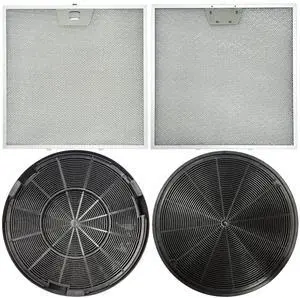 2 Pack WB02X24872 Range Vent Hood Grease Filter & 2 Pack JXCF72 WB02X24842 Charcoal Filter Compatible with GE Range Hoods JVW5301EJ1ES, JVW5301SJ1SS, JVW5301BJ1TS, JVW5301FJ1DS, JVW5301EJ2ES 2 Pack WB02X24872 Range Vent Hood Grease Filter & 2 Pack JXCF72 WB02X24842 Charcoal Filter Compatible with GE Range Hoods JVW5301EJ1ES, JVW5301SJ1SS, JVW5301BJ1TS, JVW5301FJ1DS, JVW5301EJ2ES