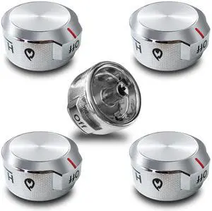 (5 Packs) W11030413 for Whirlpool KitchenAid Gas Stove knobs Replacements, W11030413 Control knob Replace W10643306 W10786063 W11027434 4461624 AP6038805 PS11770322 EAP11770322 knob (5 Packs) W11030413 for Whirlpool KitchenAid Gas Stove knobs Replacements, W11030413 Control knob Replace W10643306 W10786063 W11027434 4461624 AP6038805 PS11770322 EAP11770322 knob