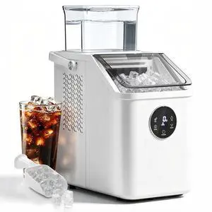 Countertop Ice Cube Maker, 12Pcs Ready in 13 Mins, 26Lbs/Day, Adjust Ice Thickness, 24H-Timer, Portable Self-Cleaning Compact Ice Machine with Handle Countertop Ice Cube Maker, 12Pcs Ready in 13 Mins, 26Lbs/Day, Adjust Ice Thickness, 24H-Timer, Portable Self-Cleaning Compact Ice Machine with Handle