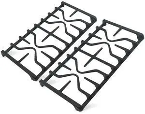 Upgraded WB31X27151 Stove Grate Replacement for GE Stove Parts, 2 Pack | Cast Iron Side Burner Grate Surface Cooktop for General Electric Gas Range Parts, JGBS66REKSS, JGB700SEJ4SS, WB31X24736 Rack Upgraded WB31X27151 Stove Grate Replacement for GE Stove Parts, 2 Pack | Cast Iron Side Burner Grate Surface Cooktop for General Electric Gas Range Parts, JGBS66REKSS, JGB700SEJ4SS, WB31X24736 Rack