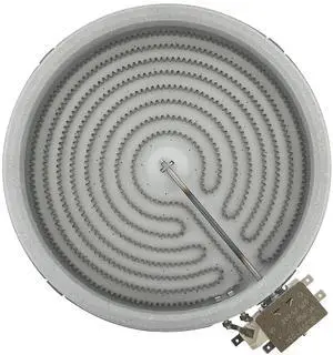 W10823697, W10823707 Range Cooktop 8" Radiant Surface Element Burner 2200watt OEM Replacement Parts, Replaces 316281900, W10248258, 318198834, 903118-9010 W10823697, W10823707 Range Cooktop 8" Radiant Surface Element Burner 2200watt OEM Replacement Parts, Replaces 316281900, W10248258, 318198834, 903118-9010