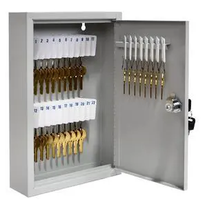 STEELMASTER 30 Key Cabinet | Single Lock Control Key Box | Welded 22 Gauge Steel Construction | Scratch Resistant | Write-On Key Tags for Easy Identification STEELMASTER 30 Key Cabinet | Single Lock Control Key Box | Welded 22 Gauge Steel Construction | Scratch Resistant | Write-On Key Tags for Easy Identification