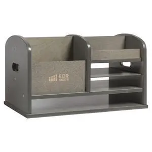 Tabletop Supplies Storage Center Caddy, Classroom Essentials, Grey Wash Tabletop Supplies Storage Center Caddy, Classroom Essentials, Grey Wash