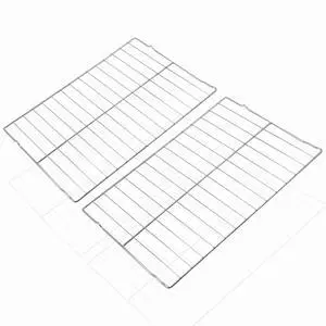 2PCS WB48X20249 Oven Rack Compatible with GE Stove Oven Parts Oven, 23.7 x 16 Inches, 304 Stainless Steel Oven Wire Rack Replacement for Hotpoint Stove Parts Oven Rack 2PCS WB48X20249 Oven Rack Compatible with GE Stove Oven Parts Oven, 23.7 x 16 Inches, 304 Stainless Steel Oven Wire Rack Replacement for Hotpoint Stove Parts Oven Rack