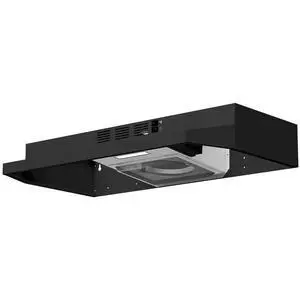 Stainless Steel Under Cabinet Range Hood, Slim Kitchen Vent Hood Ducted/Ductless Convertible with 2 Speed Exhaust Fan, 3-Layer Aluminum Filters,LED Lights (Black, 30) Stainless Steel Under Cabinet Range Hood, Slim Kitchen Vent Hood Ducted/Ductless Convertible with 2 Speed Exhaust Fan, 3-Layer Aluminum Filters,LED Lights (Black, 30)