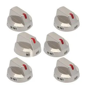 NX58R9421SS NX58N9420SG NX58R9421ST NX58R9421SG NX58M9420SS Knobs | Replaces DG94-01712B DG94-01713B Knobs (5*DG94-01712B Burner Knob,1*DG94-01713B Light Knob) for Samsung Gas Stove NX58R9421SS NX58N9420SG NX58R9421ST NX58R9421SG NX58M9420SS Knobs | Replaces DG94-01712B DG94-01713B Knobs (5*DG94-01712B Burner Knob,1*DG94-01713B Light Knob) for Samsung Gas Stove