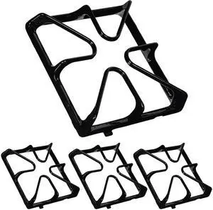 WB31K10034 Cast Iron 4 Burner Grate, Stove Grates Replacement for GE Gas Range Oven Stove Top Surface Grate | WB31K10065, 8-1/2 x 8-1/2 WB31K10034 Cast Iron 4 Burner Grate, Stove Grates Replacement for GE Gas Range Oven Stove Top Surface Grate | WB31K10065, 8-1/2 x 8-1/2