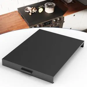 Stove Top Cover with Handles, Heavy Duty Metal Noodle Board Cooktop Cover for Gas/Electric Stove Top, (L 30" x W 22" x H 3") Large Gas Stove Protective Cover for Kitchen Space Expansion Stove Top Cover with Handles, Heavy Duty Metal Noodle Board Cooktop Cover for Gas/Electric Stove Top, (L 30" x W 22" x H 3") Large Gas Stove Protective Cover for Kitchen Space Expansion