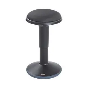 Adjustable Height Wobble Stool, Active Seating Chair with Padded Cushion, Ergonomic Flexible Desk Stool for Teens and Adults, Black Adjustable Height Wobble Stool, Active Seating Chair with Padded Cushion, Ergonomic Flexible Desk Stool for Teens and Adults, Black