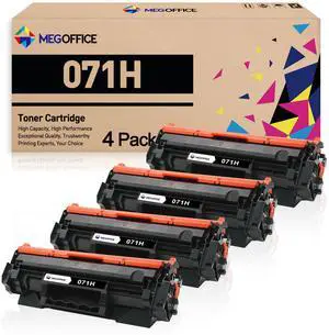Compatible Toner Cartridge Replacement for Canon 071 Black Toner Cartridge 071H High Capacity CRG071H for LBP122dw MF273dw MF275dw LBP122 LBP120 MF272dw MF270 (4 Black) Compatible Toner Cartridge Replacement for Canon 071 Black Toner Cartridge 071H High Capacity CRG071H for LBP122dw MF273dw MF275dw LBP122 LBP120 MF272dw MF270 (4 Black)
