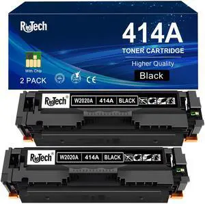 414A 414X Black Toner Cartridge W2020A with Chip for HP MFP m479fdw,2 Pack | Compatible for HP Color LaserJet Pro MFP M479fdw M479fdn M479fdw M454dw M454dn Printer Ink, No Fading,No Streak 414A 414X Black Toner Cartridge W2020A with Chip for HP MFP m479fdw,2 Pack | Compatible for HP Color LaserJet Pro MFP M479fdw M479fdn M479fdw M454dw M454dn Printer Ink, No Fading,No Streak