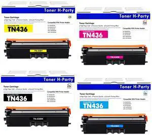 TN436 TN-436 Toner Cartridge Set 4 Pack for Brother TN 436 HL-L8360CDW | Compatible for TN436 TN-436 TN 436 Toner Cartridge HL-L8360CDW MFC-L8900CDW MFC-L9570CDW HL-L8360CDWT HL-L9310CDW Printer Ink TN436 TN-436 Toner Cartridge Set 4 Pack for Brother TN 436 HL-L8360CDW | Compatible for TN436 TN-436 TN 436 Toner Cartridge HL-L8360CDW MFC-L8900CDW MFC-L9570CDW HL-L8360CDWT HL-L9310CDW Printer Ink
