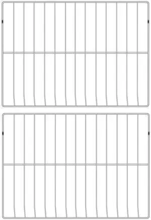 316067902 Oven Rack for Range for Frigidaire, Kenmore Oven 316069800, 31608380022-7/8" x 16-1/4"(2 Pack) 316067902 Oven Rack for Range for Frigidaire, Kenmore Oven 316069800, 31608380022-7/8" x 16-1/4"(2 Pack)