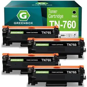 TN760 Black Toner Cartridges for TN-760 TN730 TN-730 Toner, 4 Pack | Replacement for Brother TN760 Toner for HL-L2350DW L2395DW L2390DW L2370DW DCP-L2550DW MFC-L2750DW L2710DW L2717DW Printer TN760 Black Toner Cartridges for TN-760 TN730 TN-730 Toner, 4 Pack | Replacement for Brother TN760 Toner for HL-L2350DW L2395DW L2390DW L2370DW DCP-L2550DW MFC-L2750DW L2710DW L2717DW Printer