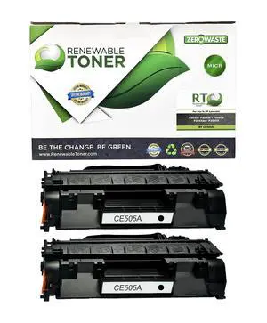 05A MICR Toner Compatible Replacement for HP CE505A CE505D LaserJet P2035 P2035N P2055DN 2055DN 2035N P2030 P2050 P2055D P2055X | Check Printer Ink Cartridge (Pack of 2) 05A MICR Toner Compatible Replacement for HP CE505A CE505D LaserJet P2035 P2035N P2055DN 2055DN 2035N P2030 P2050 P2055D P2055X | Check Printer Ink Cartridge (Pack of 2)