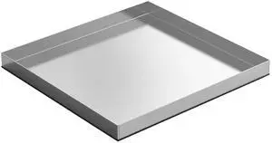 28 Inch x 30 Inch x 2.5 Inch Compact Washing Machine Pan, Heavy Duty 304 Stainless Steel Washing Machine Trays Pan with Anti-slip Bottom Pad Use of 18 GA Thickness Galvanized Steel, No Hole 28 Inch x 30 Inch x 2.5 Inch Compact Washing Machine Pan, Heavy Duty 304 Stainless Steel Washing Machine Trays Pan with Anti-slip Bottom Pad Use of 18 GA Thickness Galvanized Steel, No Hole