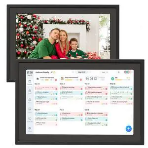 Digital Photo Frame 10.1" WiF Touch Screen Digital Wall Calendar, Family Planner with Chore Reward, Meal Plan, Audio Reminder, Shared Schedule, No Subscription, Wall & Desk Mount Digital Photo Frame 10.1" WiF Touch Screen Digital Wall Calendar, Family Planner with Chore Reward, Meal Plan, Audio Reminder, Shared Schedule, No Subscription, Wall & Desk Mount