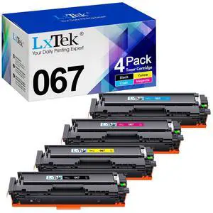 Replacement for Canon 067 067H Compatible with Canon LBP633Cdw 4-Pack | Compatible with Canon imageCLASSL BP632Cdw, MF653Cdw, MF654Cdw, MF656Cdw Printers Black Cyan Magent Yellow 4 toner cartridges Replacement for Canon 067 067H Compatible with Canon LBP633Cdw 4-Pack | Compatible with Canon imageCLASSL BP632Cdw, MF653Cdw, MF654Cdw, MF656Cdw Printers Black Cyan Magent Yellow 4 toner cartridges