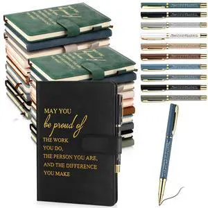 40 Pcs Employee Appreciation Gifts Bulk Inspirational A5 Leather Notebooks Journal with Pens Thank You Gift for Coworker Staff Social Worker Teacher Nurse Office Back to School (Neutral Colors) 40 Pcs Employee Appreciation Gifts Bulk Inspirational A5 Leather Notebooks Journal with Pens Thank You Gift for Coworker Staff Social Worker Teacher Nurse Office Back to School (Neutral Colors)