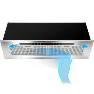 27.8 inch Range Hood Insert 400CFM Build-In/Insert Stainless Steel Kitchen Vent Hood |3-Speed Controls |Gesture & Touch Control LED Lights| 6 Layers Grease Filters|Ducted/ductless Convertible 27.8 inch Range Hood Insert 400CFM Build-In/Insert Stainless Steel Kitchen Vent Hood |3-Speed Controls |Gesture & Touch Control LED Lights| 6 Layers Grease Filters|Ducted/ductless Convertible