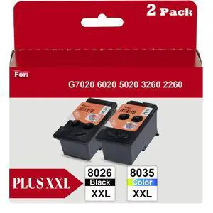 Replacement printhead use for G7020 G6020 G5020 G3260 G2260 G1220 G1230 G2270 G3262 G3270 G4270 MegaTank Printer 8026 8035XXL Plus Head Ink Cartridge Combo Set BH-20 CH-20 Print Head Replacement printhead use for G7020 G6020 G5020 G3260 G2260 G1220 G1230 G2270 G3262 G3270 G4270 MegaTank Printer 8026 8035XXL Plus Head Ink Cartridge Combo Set BH-20 CH-20 Print Head