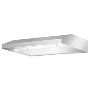 30 Inch Under Cabinet Range Hood, 4-Speed Exhaust Fan, 2 Baffle Filters, Bright LED Lights, Stainless Steel Finish 30 Inch Under Cabinet Range Hood, 4-Speed Exhaust Fan, 2 Baffle Filters, Bright LED Lights, Stainless Steel Finish
