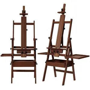 Painting Easel with Storage: H-Frame Beech Wood Art Easel for Adults, Artists, Students, Beginners - Adjustable 50"-80" H, Holds Canvas Up to 47 Inches Painting Easel with Storage: H-Frame Beech Wood Art Easel for Adults, Artists, Students, Beginners - Adjustable 50"-80" H, Holds Canvas Up to 47 Inches