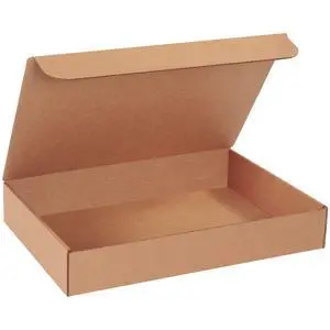 Kraft Corrugated Cardboard Gift Box Mailer, 18" L x 12" W x 3" H, Bundle of 50, for Packaging, and Shipping Gifts Kraft Corrugated Cardboard Gift Box Mailer, 18" L x 12" W x 3" H, Bundle of 50, for Packaging, and Shipping Gifts