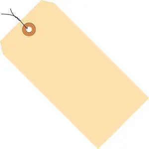 Pre-Wired Manila Shipping Tags 4 ¾ x 2?, Pack of 1000 | Heavy-Duty 13pt Cardstock Tag with Reinforced Eyelets and 12 Wire | Blank Write-On Hang Tags for Labeling, Shipping & Inventory Pre-Wired Manila Shipping Tags 4 ¾ x 2?, Pack of 1000 | Heavy-Duty 13pt Cardstock Tag with Reinforced Eyelets and 12 Wire | Blank Write-On Hang Tags for Labeling, Shipping & Inventory