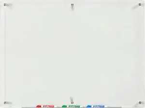 Clear Glass Dry-Erase Board Set - 4' x 3' - Includes Hardware & Marker Tray (Non-Magnetic) Clear Glass Dry-Erase Board Set - 4' x 3' - Includes Hardware & Marker Tray (Non-Magnetic)