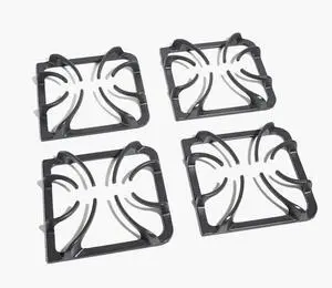 4 Pack 316202405 Grate Replacement Parts for Frigidaire Kenmore Gas Stove Burner, Grates Range Parts, Gas Stove Accessories Cast Iron Pot Rack Cookware Sets 4 Pack 316202405 Grate Replacement Parts for Frigidaire Kenmore Gas Stove Burner, Grates Range Parts, Gas Stove Accessories Cast Iron Pot Rack Cookware Sets