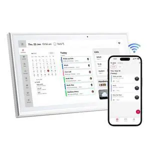 15.6 Inch Digital CalendarSmart Touchscreen Interactive Display for Family SchedulesChore Charts, Achievement Rewards,Meal Planner, to Do ListWall & Desk Mount Smart Electronic Planne 15.6 Inch Digital CalendarSmart Touchscreen Interactive Display for Family SchedulesChore Charts, Achievement Rewards,Meal Planner, to Do ListWall & Desk Mount Smart Electronic Planne