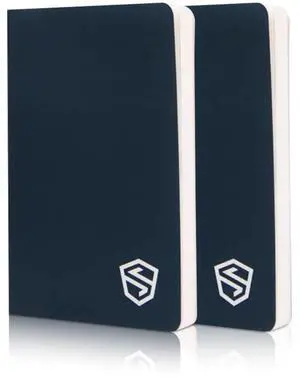 Stonebook World's Most Secure Crypto Password Notebook | Seed Phrase and Private Key Cold Storage method | Premium Water-Resistant Paper | 5.5" x 3.5" | Pack of 2 Stonebook World's Most Secure Crypto Password Notebook | Seed Phrase and Private Key Cold Storage method | Premium Water-Resistant Paper | 5.5" x 3.5" | Pack of 2