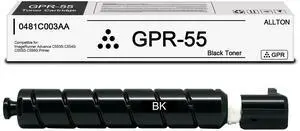 GPR-55 GPR55 Black Toner Cartridge GPR-55 0481C003AA Black Toner Replacement for Canon imageRunner Advance C5535i C5540i C5550i C5560i Printer(1-Pack) GPR-55 GPR55 Black Toner Cartridge GPR-55 0481C003AA Black Toner Replacement for Canon imageRunner Advance C5535i C5540i C5550i C5560i Printer(1-Pack)