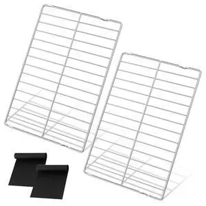 2 Pack 304 Stainless Steel WPW10256908 Oven Rack 24"x15.75" Compatible with Whirlpool,KitchenAid and Kenmore Range Oven Rack W10138079 Shelf Rack 3195710 W10179196 AP6017994 PS11751295 Oven Wire Rack 2 Pack 304 Stainless Steel WPW10256908 Oven Rack 24"x15.75" Compatible with Whirlpool,KitchenAid and Kenmore Range Oven Rack W10138079 Shelf Rack 3195710 W10179196 AP6017994 PS11751295 Oven Wire Rack