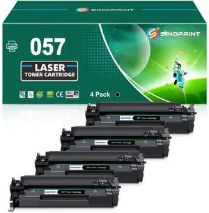 Compatible Toner Cartridge for Canon 057 Black CRG-057 3009C001 for Canon imageCLASS MF449dw MF448dw MF455dw MF445dw LBP228dw LBP226dw lbp227dw LBP236dw Printers(4 Pack-Black) Compatible Toner Cartridge for Canon 057 Black CRG-057 3009C001 for Canon imageCLASS MF449dw MF448dw MF455dw MF445dw LBP228dw LBP226dw lbp227dw LBP236dw Printers(4 Pack-Black)