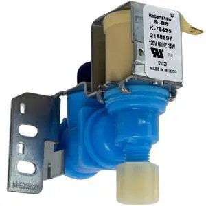 218859701 Water Inlet Valve for Refrigerators, Blue 218859701 Water Inlet Valve for Refrigerators, Blue